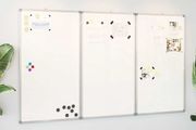 Magnetic Whiteboard Foldable 150x80x1.7 cm Aluminium
