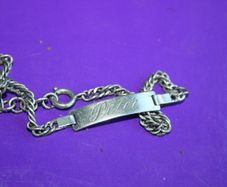 Vintage Solid 925  Sterling Silver Bracelet 5,6g