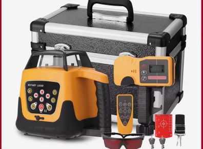 360 degree Red Laser Level Rotary Red bean line with receiver