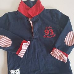 JoJo Maman Bebe Rugby Top