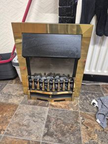 Electric fireplace/heater