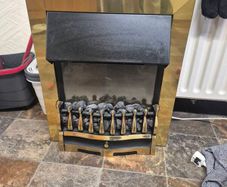 Electric fireplace/heater