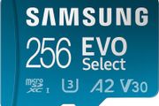 Samsung EVO Select 256GB microSDXC UHS-I U3 130MB/s Full HD &amp; 4K UHD Memory Card inc. SD-Adapter
