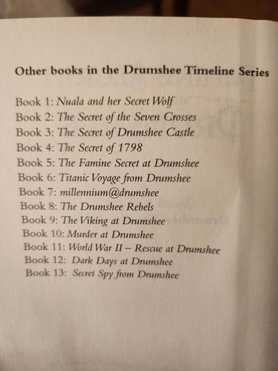 Famine Secret At Drumshee. By Cora Harrison. Paperback In Good Condition.