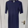H&M navy bodycon dress 8 - 10 Image 2