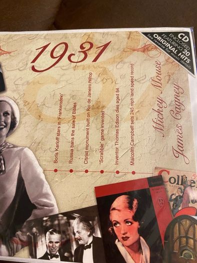 Birthday CD 1931