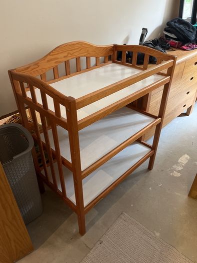 Wooden Baby Change Table