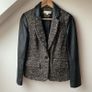 Michael Kors Wool Leather Blazer Image 2
