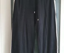 GUCCI black striped cotton  track pants Sz M (10-14) Rrp 450 (New)
