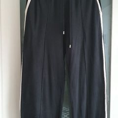 GUCCI black striped cotton  track pants Sz M (10-14) Rrp 450 (New)