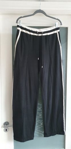 GUCCI black striped cotton  track pants Sz M (10-14) Rrp 450 (New)