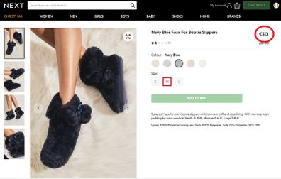 NEXT Bootie Slippers