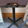 Pair of vintage KEF speakers on original stands Image 4