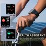 C20 Pro Smart Watch Men Voice Assistant BT Wireless Call Business Outdoor Sports Image 7