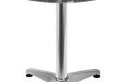 Round Bistro Table with Folding Tray, Adjustable Height Bar Table for Indoor, Outdoor AVAILABLE FOR COLLECTION