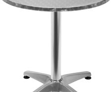 Round Bistro Table with Folding Tray, Adjustable Height Bar Table for Indoor, Outdoor AVAILABLE FOR COLLECTION