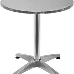 Round Bistro Table with Folding Tray, Adjustable Height Bar Table for Indoor, Outdoor AVAILABLE FOR COLLECTION