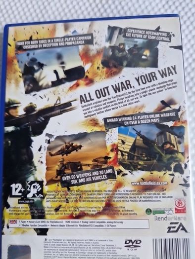 Battlefield 2 Modern Combat PlayStation2 Ps2 Games Original