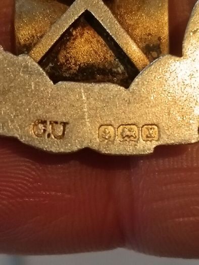 1922 Royal Order Of The Buffalo Sterling Silver Medal 20.6G