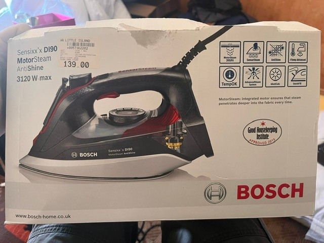 Bosch DI90 MotorSteam AntiShine Iron