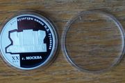 3 roubles 2005 y. silver. Russia.