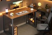 Computer Desk 100 x 48 cm Brown