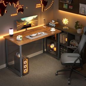 Computer Desk 100 x 48 cm Brown
