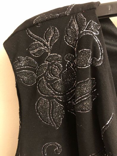 Black sparkly dress (size 18W)