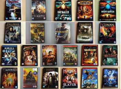 Fantasy adventure movies (DVD)