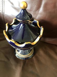 Vintage C florentine ceramic vase