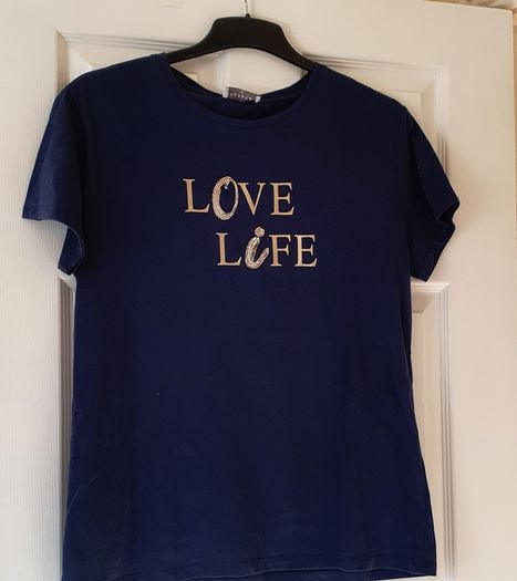 BNWT - Size 14 - A Lovely Navy Tee Shirt