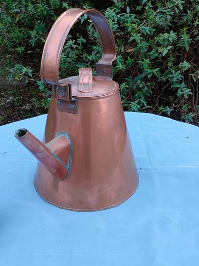 Early 20th century copper watering can