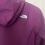 The North Face Girls Purple Rain Jacket Size L Age 11-12 Image 4