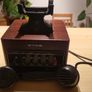 Antique Dictograph Telephone Intercom Substation Wood Image 5