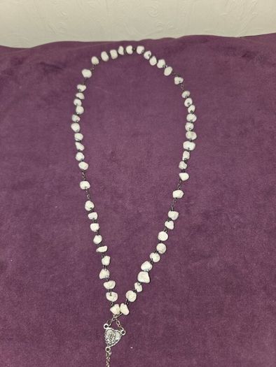Italian made Stone Rosary Beads