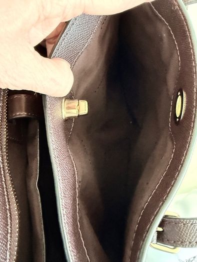 Coach bag burgundy