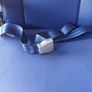 Airbus A320/A321 Aircraft Seat Swivel Office Chair | Genuine Airline Seat with Tray Table & Life Jacket Image 5