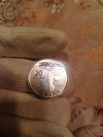 2012 Canada Silver 20 Dollars Coin