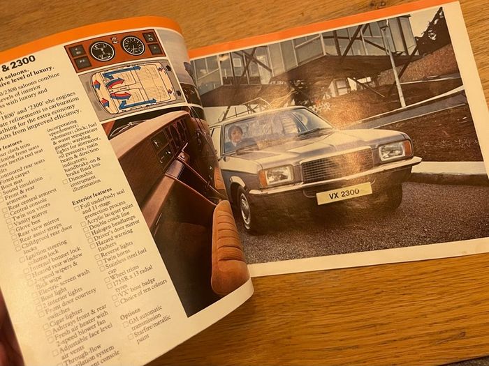 1978 Vauxhall Sales Brochure (Original)