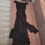 Elegant glitter drop shoulders party dress, size 10 Image 4