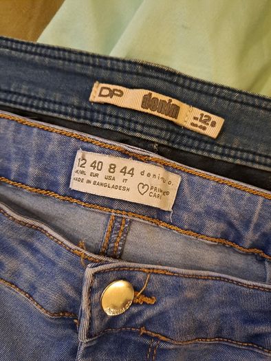 Bundle of 8 Jeans Trousers Size 12