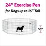 8 Panel Playpen Suitable for Dogs/Puppies/Cats Image 5
