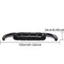 For BMW 5 Series G30 G31 2017-23 M-Sport Rear diffuser Gloss black Image 6