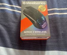 Steelseries aerox 3 wireless gaming mouse rgb