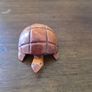 Hand Carved Wood Sea Turtle Image 2