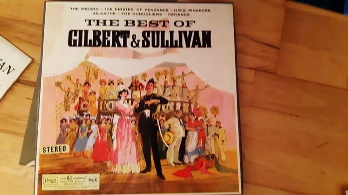 Gilbert and Sullivan records LP Vinyl