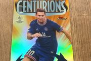Lionel Messi 2021 Topps Finest UEFA UCL 1998 Centurions #TC9 Case Hit Argentina