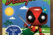 Marvel Deadpool Mermaid Funko Pop &amp; T-Shirt (Size: Large)