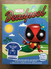 Marvel Deadpool Mermaid Funko Pop & T-Shirt (Size: Large)