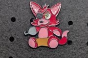 Foxy fnaf enamel pin
